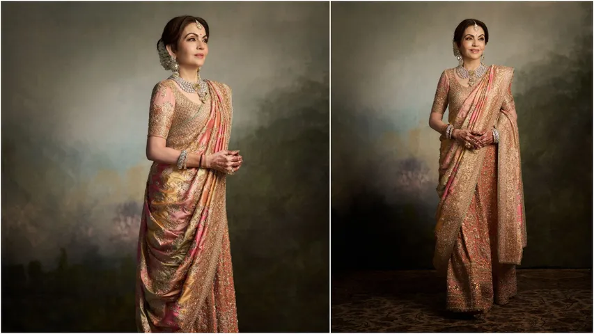 Nita Ambani: నీతా అంబానీ ధరించిన ఈ లెహంగాను ఎన్ని రోజులు డిజైన్ చేశారో  తెలుసా..!