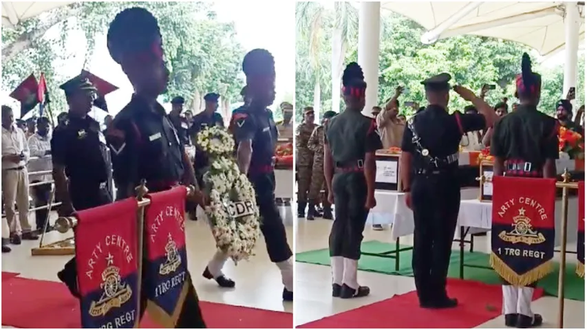 ARMY JAWAN: స్వగ్రామానికి రామకృష్ణ రెడ్డి భౌతిక కాయం.. ప్రభుత్వ లాంచనాలతో మట్టి కార్యక్రమం