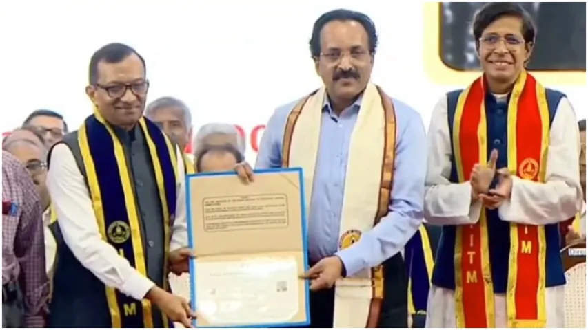 IIT Madras: 60ఏళ్ల వయసులో పీహెచ్‌డీ పట్టా అందుకున్న ఇస్రో ఛైర్మన్‌!