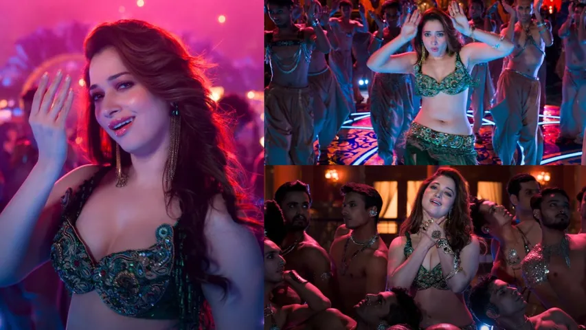 Tamannah : మరో ఐటెం సాంగ్ తో అదరగొట్టిన తమన్నా.. ఆకట్టుకుంటున్న 'ఆజ్ కీ రాత్' సాంగ్ !