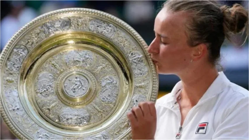Tennis: వింబుల్డన్ టైటిల్‌ను సొంతం చేసుకున్న బార్బోరా క్రెజ్‌సికోవా