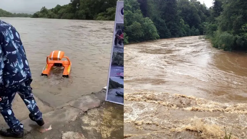 Water Drone: సరికొత్త వాటర్‌ డ్రోన్‌తో రెస్క్యూ ఆపరేషన్.. ఐడియా అదిరింది కదూ!
