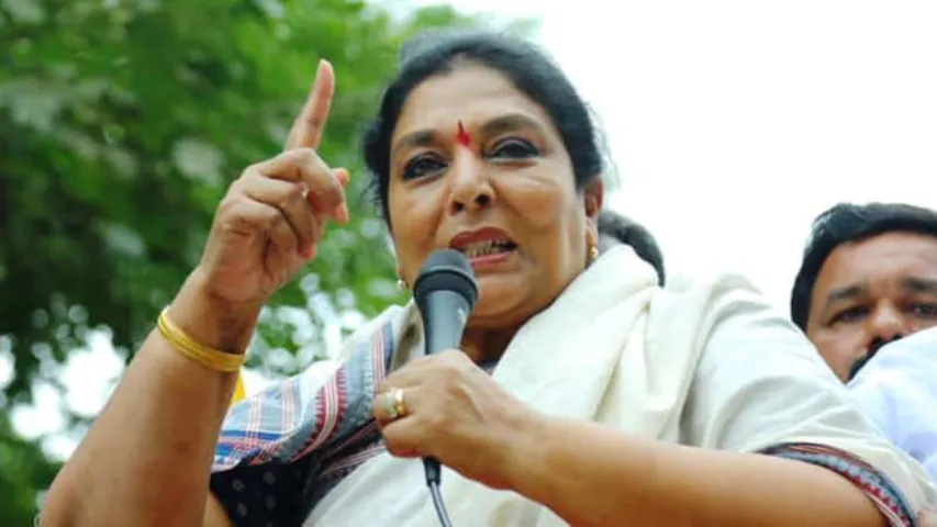 Renuka Chowdhury: హరీష్‌కు కాషాయ బట్టలు పంపుతాం.. రేణుక చౌదరి ఘాటు వ్యాఖ్యలు