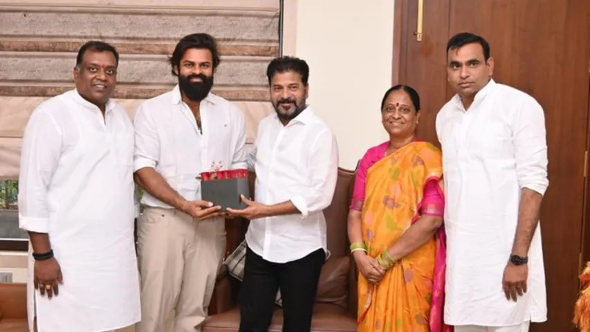 Sai Dharam Tej: థాంక్యూ సార్.. సీఎంను కలిసిన సాయిధరమ్ తేజ్!