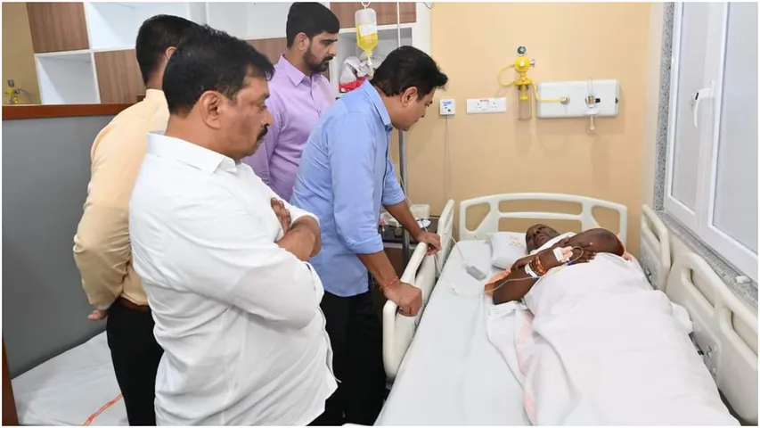 KTR: ధైర్యంగా ఉండండి.. జిట్టా బాలకృష్ణా రెడ్డికి కేటీఆర్ భరోసా!
