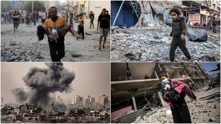Israel-Gaza War: గాజా గజగజ..ఇజ్రాయెల్ దాడులతో పిట్టల్లా రాలిపోతున్న ప్రజలు!