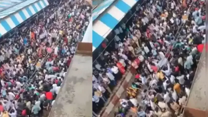 Maharashtra: ఏడు గంటలుగా రైలు ట్రాక్ పైనే..ఉరి తీసే వరకు అంటూ నిరసనలు