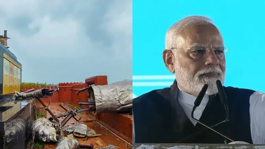 PM Modi: ఛత్రపతి శివాజీ విగ్రహం కూలడంపై ప్రధాని మోదీ కీలక వ్యాఖ్యలు..