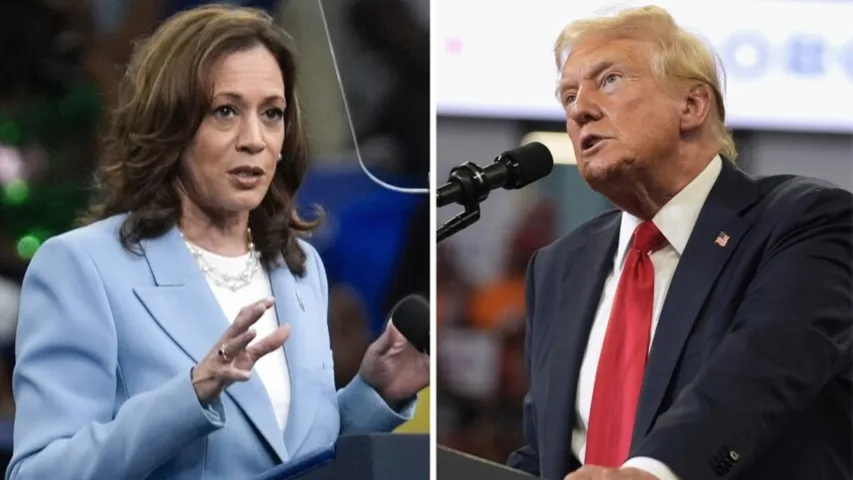 Kamala Harris: దూసుకుపోతున్న కమలా హారిస్‌.. ట్రంప్‌ కన్నా నాలుగు పాయింట్ల ఆధిక్యం