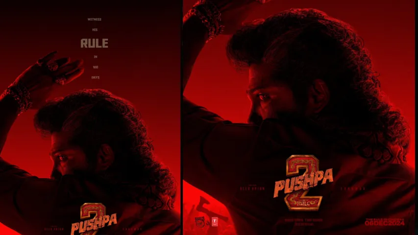Pushpa 2: 'పుష్ప 2' కొత్త పోస్టర్.. 100 డేస్ కౌంట్ డౌన్ షురూ