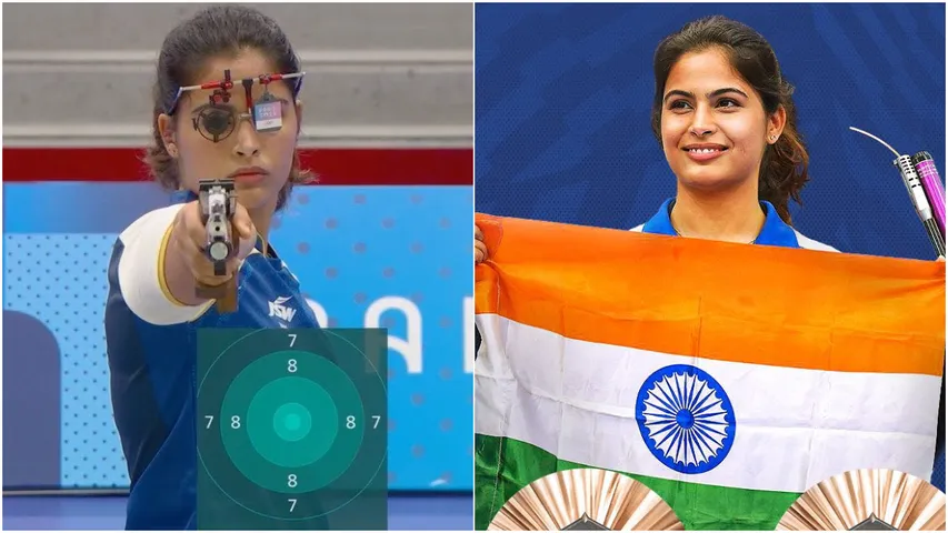 Manu Bhaker: మను బాకర్‌కు త్రుటిలో చేజారిన మూడో పతకం
