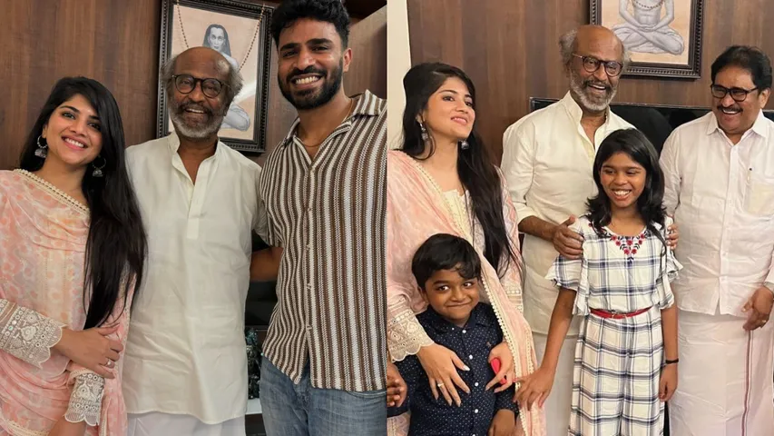 Actress Megha Akash : రజినీకాంత్ ను కలిసిన 'లై' హీరోయిన్.. ఎందుకో తెలుసా?