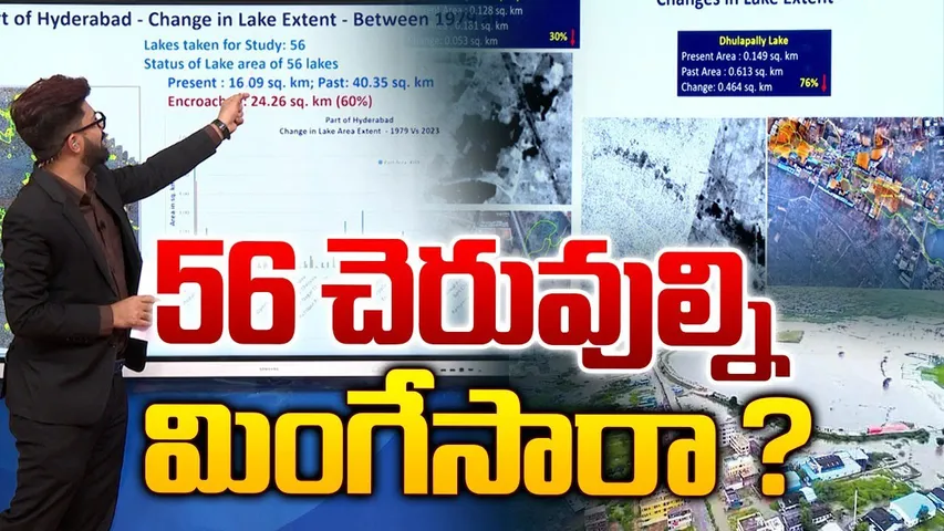 RTV Exclusive: హైదరాబాద్ లో ఆ 56 చెరువులు మాయం.. ఎక్కడెక్కడ ఎంత మింగారంటే?