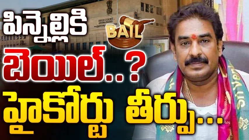 Pinnelli Ramakrishna Reddy : వైసీపీ మాజీ ఎమ్మెల్యే పిన్నెల్లికి బెయిల్?