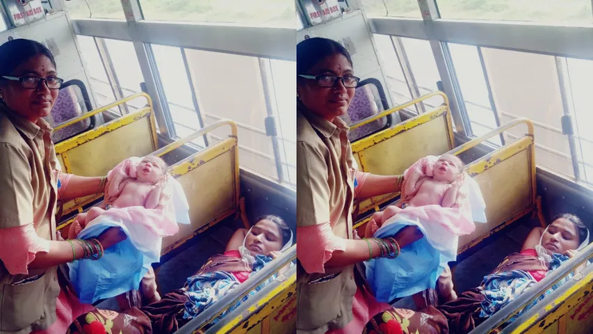 TGSRTC : ఆర్టీసీ బస్సులో గర్భిణికి డెలివరీ చేసిన కండక్టర్‌
