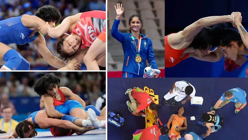 Vinesh Phogat:  పరిస్థితులతో అలుపెరగని పోరాటం.. వినేష్ ఫోగట్ ఒలింపిక్ ప్రయాణం.. 