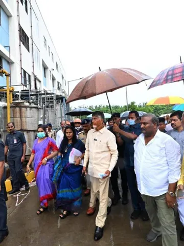 అచ్యుతాపురం కెమికల్ ఫ్యాక్టరీ పరిశీలించిన సీఎం..!