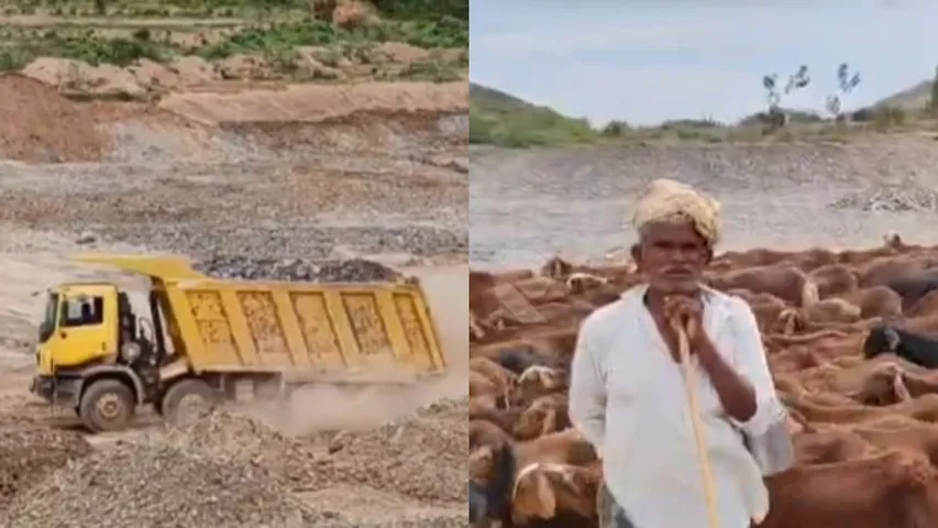 Kadapa: కడపలో మేఘా సంస్థ మట్టి దోపిడీ.. నిబంధనలకు విరుద్దంగా..!