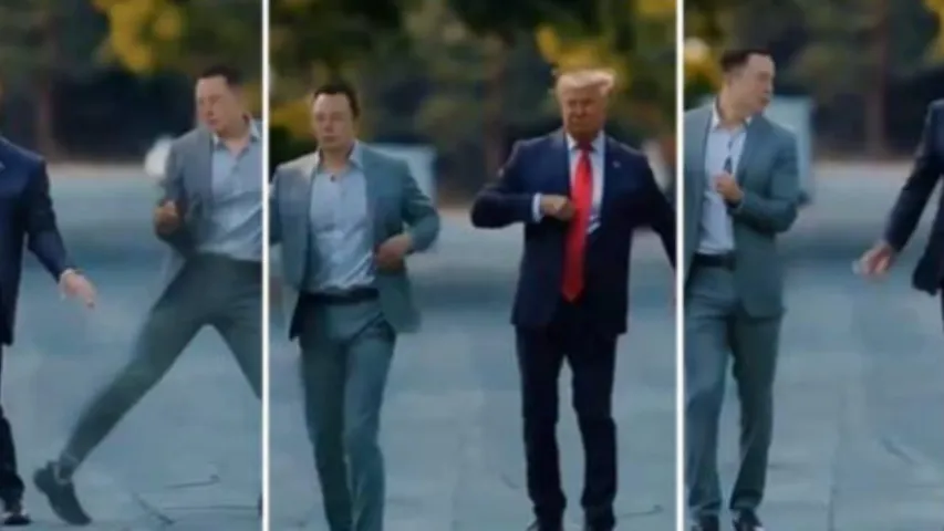 Trump-Musk: నడిరోడ్డు మీద ట్రంప్‌..మస్క్‌ డ్యాన్స్‌ చూడతరమా!