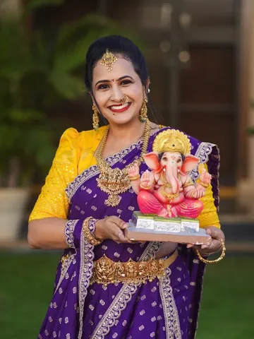 యాంకర్ లాస్య వినాయక చవితి సెలబ్రేషన్స్