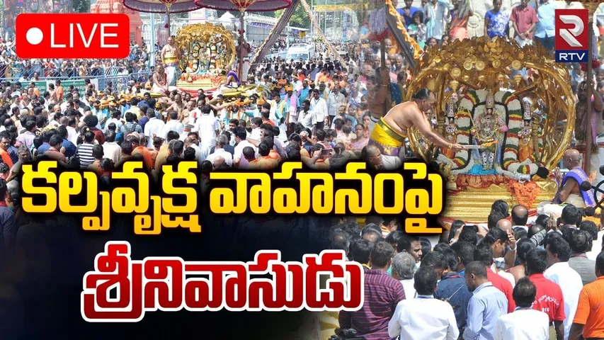 Tirumala Varshika Brahmotsavam 🔴2024 LIVE | కల్పవృక్ష వాహనంపై శ్రీనివాసుడు | KalpaVriksha Vahanam