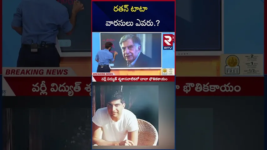 రతన్ టాటా వారసులు ఎవరు | Who's next Tata Group Chairman | RTV