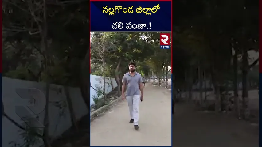నల్లగొండ జిల్లాలో చలి పంజా | Temperatures Falling In Nalgonda District || Telangana || RTV