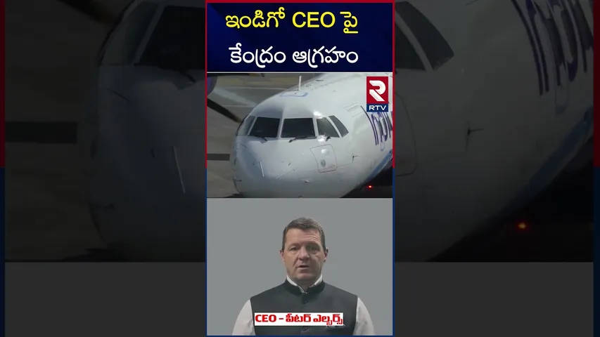 ఇండిగో CEO పై కేంద్రం ఆగ్రహం | Central Government Serious On Indigo Flight Issue | RTV