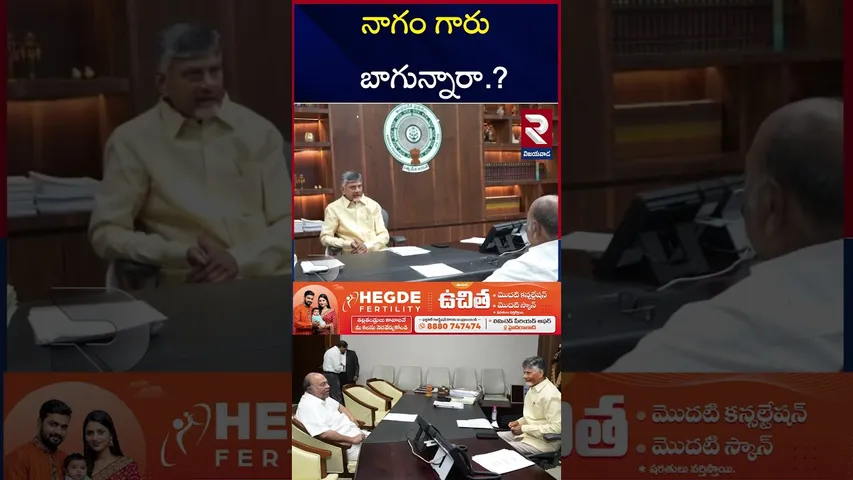 సీఎం చంద్రబాబును కలిసిన నాగం జనార్దన్ రెడ్డి.. | Nagam Janardhan Reddy Meet AP CM Chandrababu Naidu