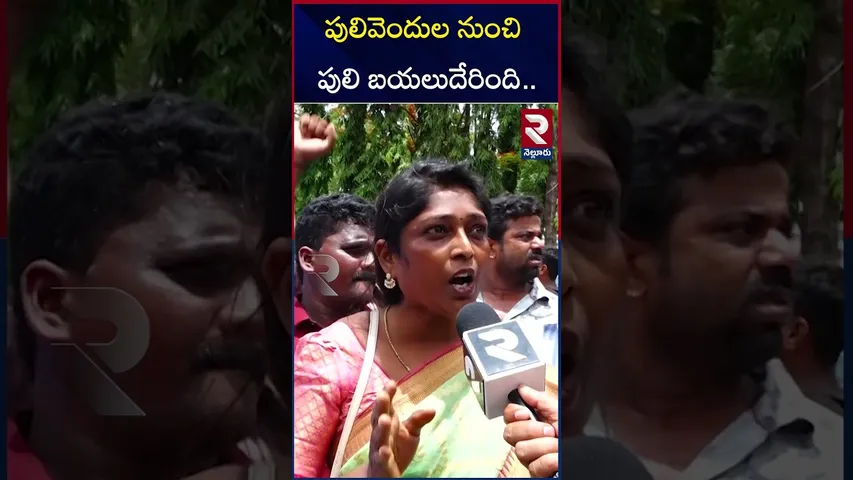 పులివెందుల నుంచి పులి బయలుదేరింది.. |  YSRCP Activists Fire On AP Police | YS Jagan Nellore Tour