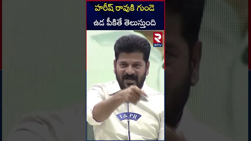 హరీష్ రావుకి గుండె ఉడ పీకితే తెలుస్తుంది | CM Revanth Reddy Comments On Harish Rao | RTV