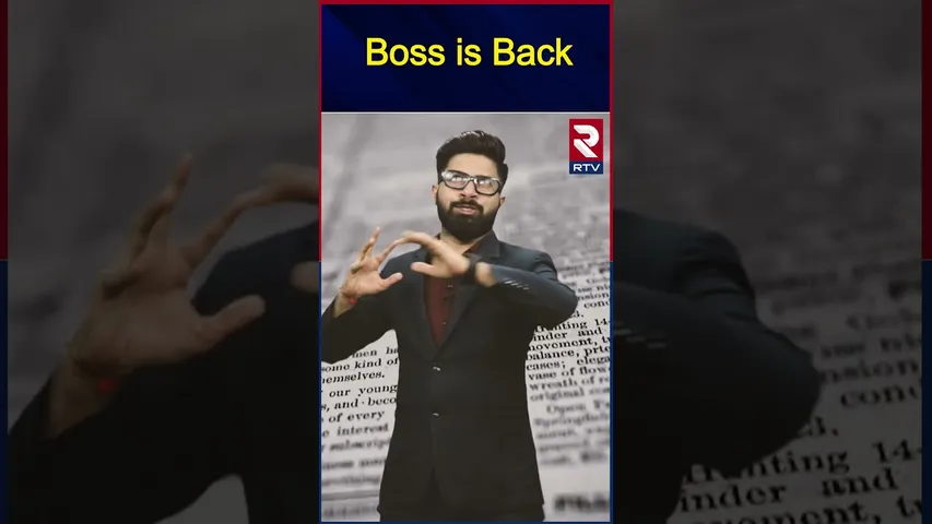 Boss is Back |Ravi Prakash RAW TV Launch  | RTV