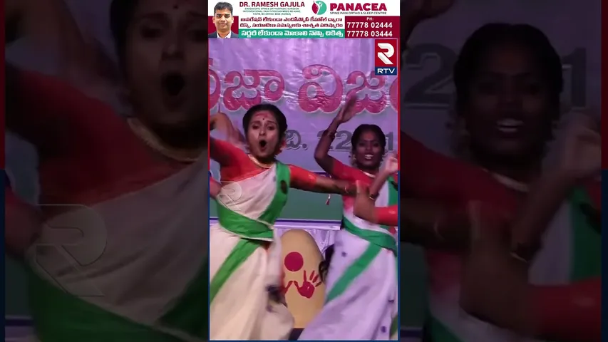 6 గ్యారంటీ పథకాలను వివరిస్తూ నాటక ప్రదర్శన.. | NG College in Nalgonda district center | RTV