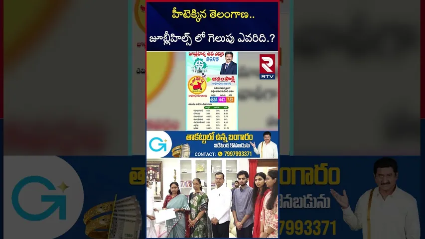 హీటెక్కిన తెలంగాణ జూబ్లీహిల్స్ లో గెలుపు ఎవరిది | Shocking Survey on Jubilee Hills By Election | RTV