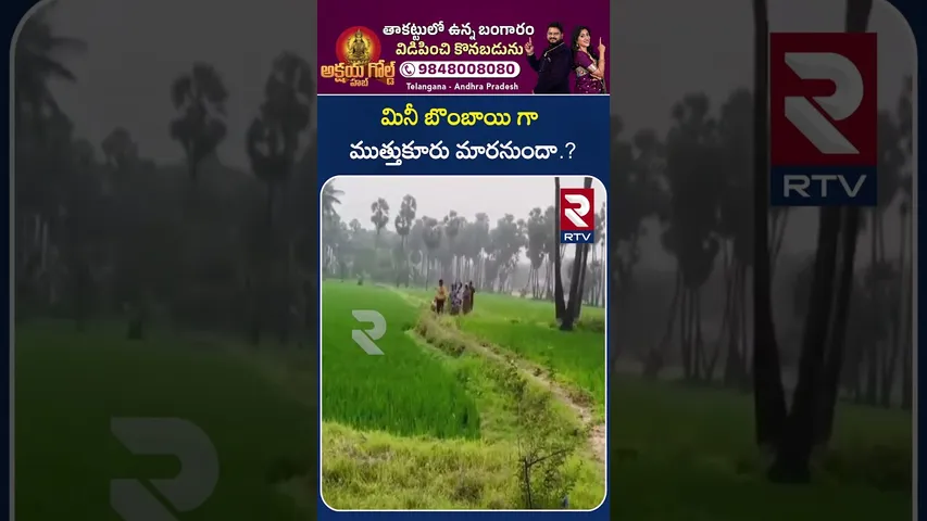 మినీ బొంబాయి గా ముత్తుకూరు మారనుందా..! | Nellore To Mini Mumbai | Nellore District | RTV