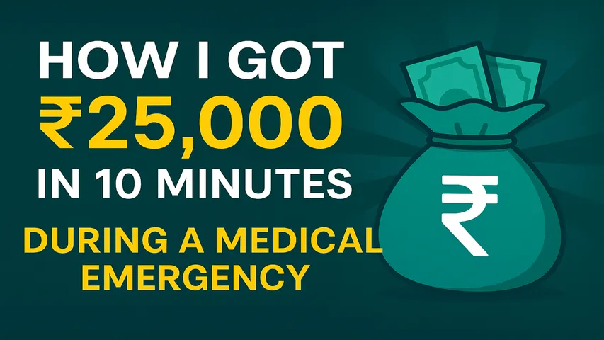 instant loan in medical emergency