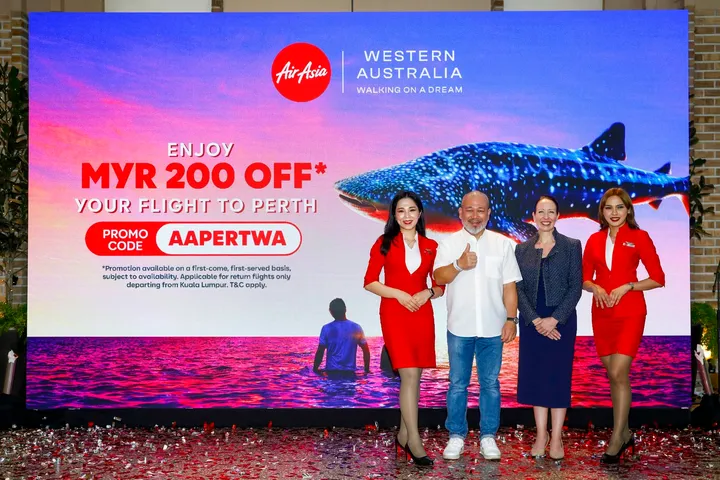 Airasia & Tourism Western Australia Launch Strategic Partnership Aimed At Inspiring More Travel Regionally