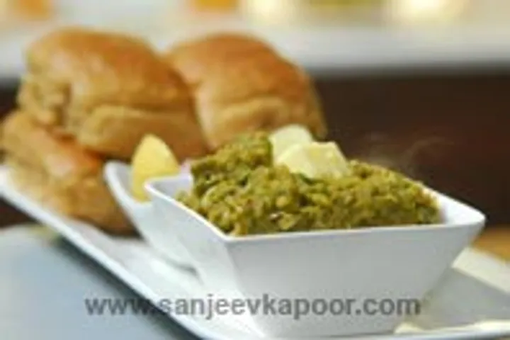 हरियाली पाव भाजी