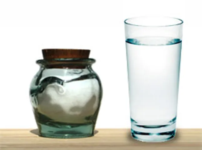 what happens when you add salt to the water