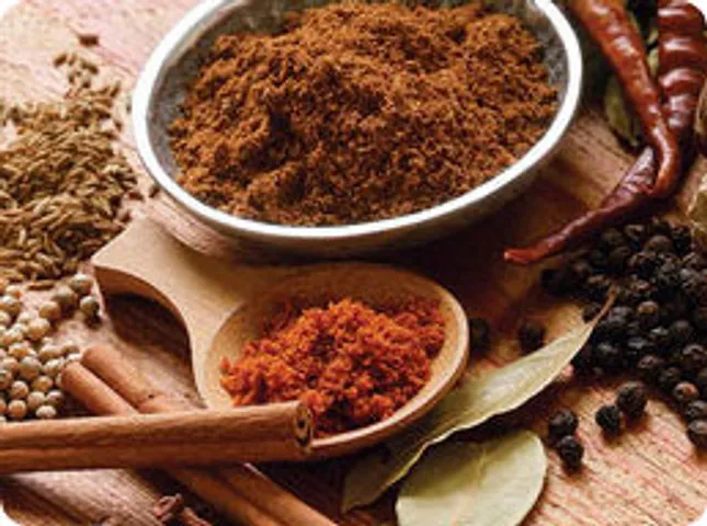 warm up with garam masala