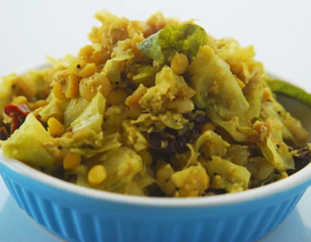 कैबेज चना दाल विद श्रिम्प्स