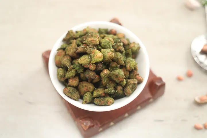 Green Chutney Peanuts - YT