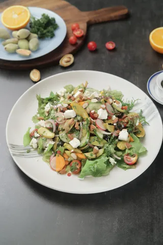 Fresh Almond Salad - YT