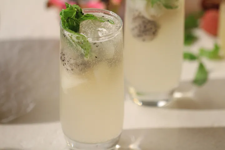 Lychee Dragon Fruit Mocktail
