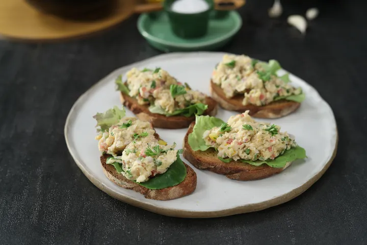 Chickpea Salad Toast 1 - YT