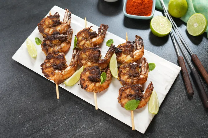 Moroccan Grilled Prawns 6