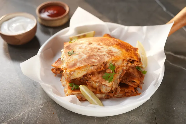 Spicy Chicken Quesadillas 4
