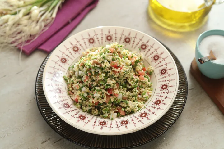 Green Garlic Tabbouleh 6