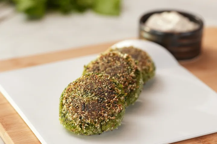 Green Garlic Toovar Dana Tikki - YT