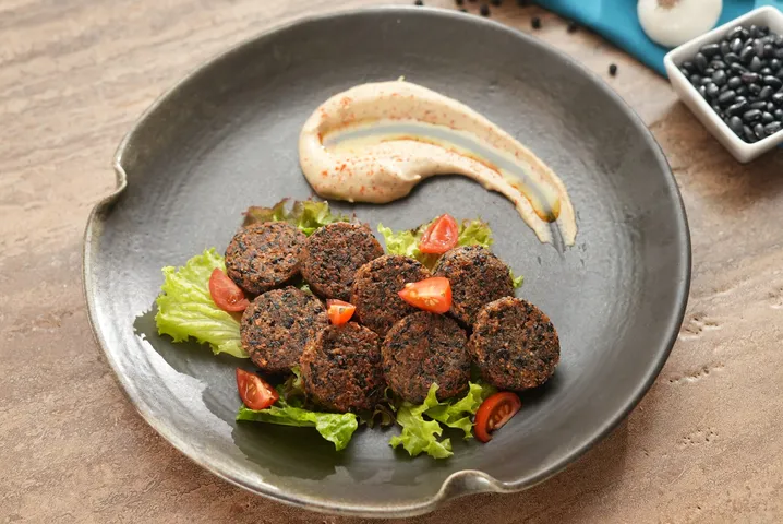Black Bean Falafel - YT